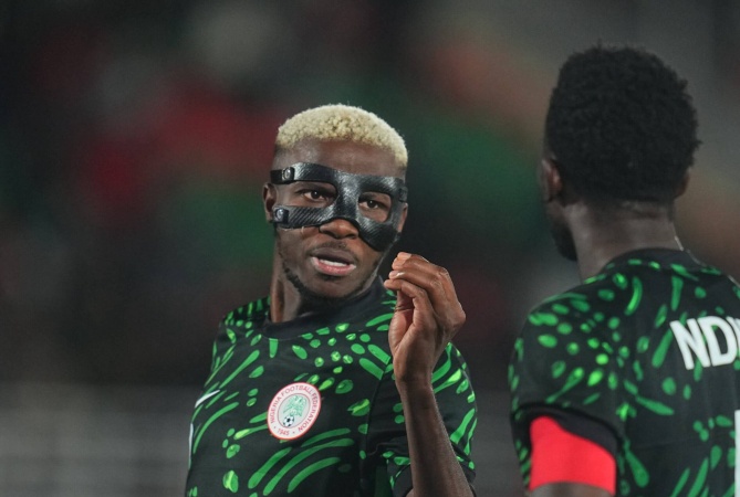 BREAKING: Osimhen Threatens to Quit Super Eagles After On-Pitch Bust-Up