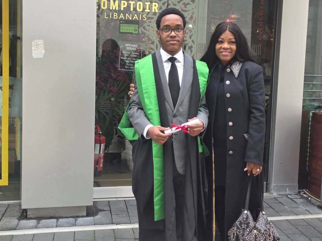 Wike Celebrates Son’s MSc Graduation At King’s College London