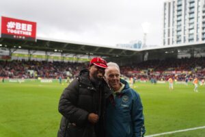 Brentford Honours Nigeria’s Sam Sodje With Induction Into Club’s League Of Legends (+PHOTOS)