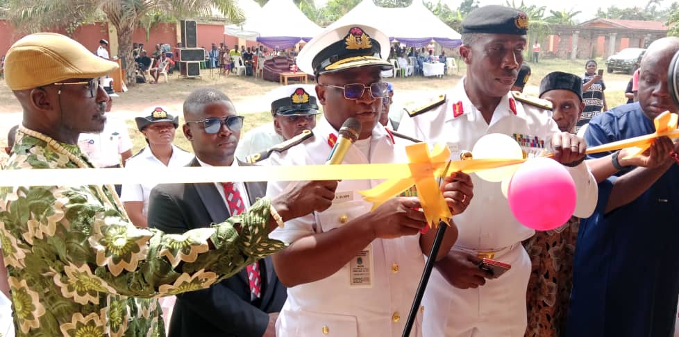 Nigerian Navy Boosts Education In Edo With New Classroom Block In Ozalla Community