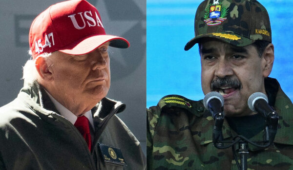 Trump Shares Image of Detained, Blindfolded Venezuelan President