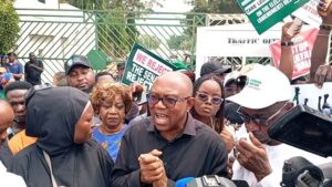 Obi Leads ‘Occupy NASS’ Protest as CSOs Challenge Senate’s Rejection of Electronic Results Transmission