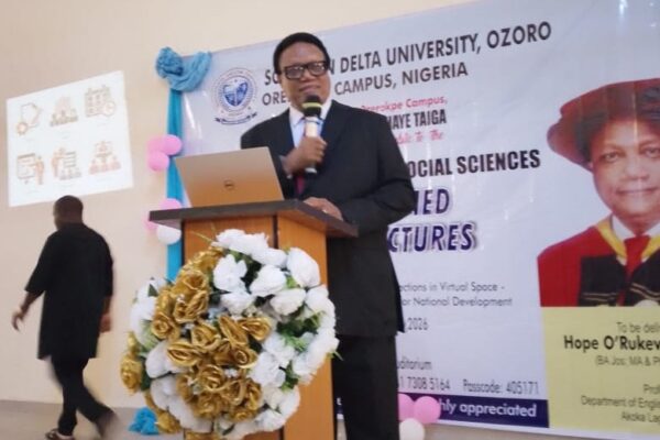 ‘Internet Fraudsters Are Brilliant, But Must Redirect Their Minds’, Don Tells Delta Students