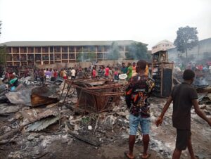 Midnight Blaze Ravages Mgbuka Obosi Mechanic Village, Traders Count N300m Losses