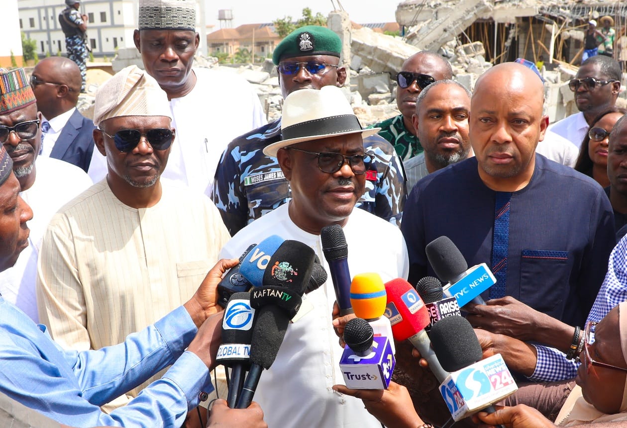 ‘You Can’t Just Grab Land’ – Wike Orders Demolition Of Illegal Structures On Diplomatic Plots In Abuja