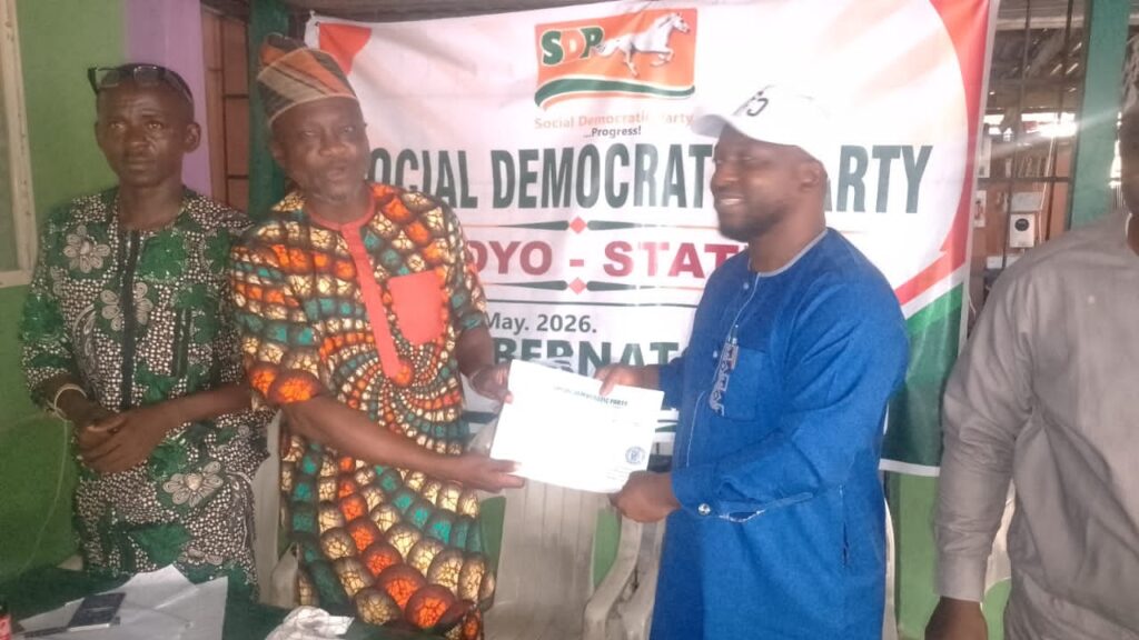 SDP Concludes Primary Elections In Oyo State, Unveils Candidates For 2027 General Elections