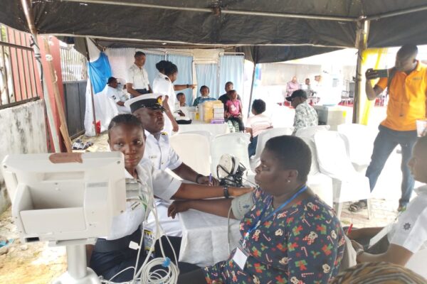 NNS Delta Delivers Free Healthcare Hundreds Of Uvwie Residents