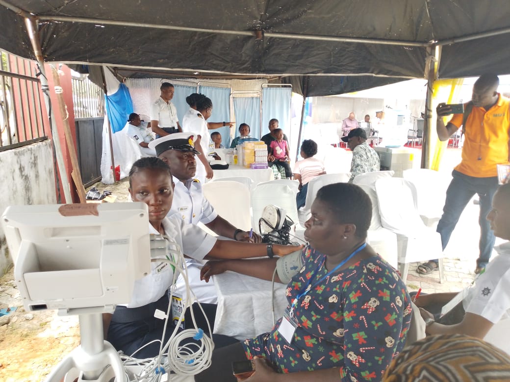 NNS Delta Delivers Free Healthcare Hundreds Of Uvwie Residents