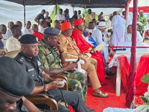 Delta Police Boss Visits Uvwie Monarch, Breaks Ground For New Area Command