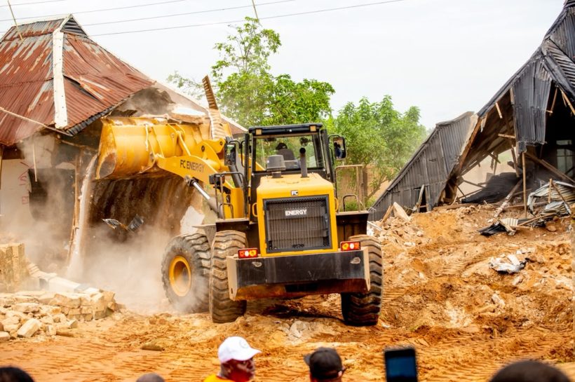 Edo Demolishes 'Kidnap Kingpin's Lair' in Crackdown on Violent Crime