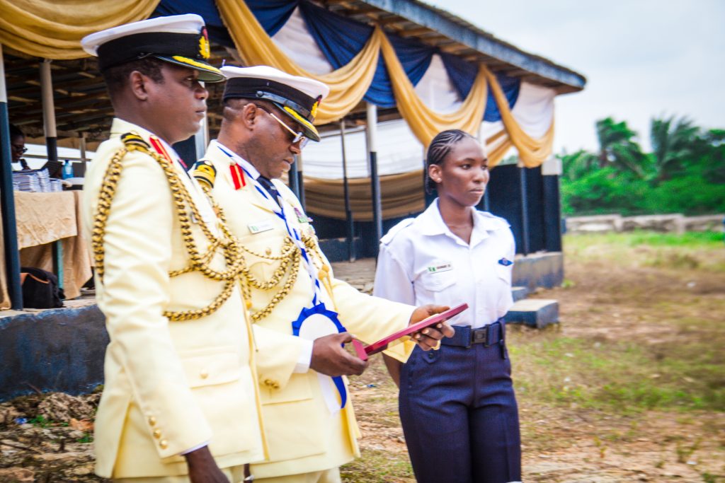 Flag Officer Commanding (FOC), Western Naval Command, Rear Admiral AA Mustapha