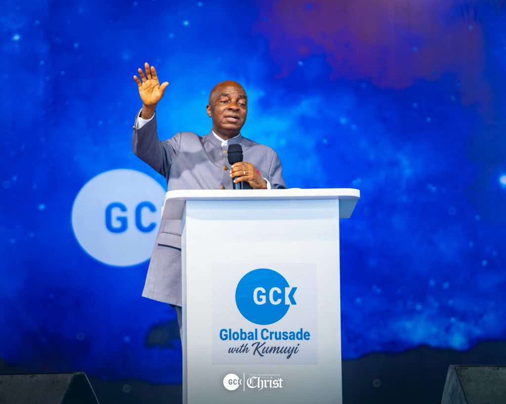 BREAKING: Oyedepo Joins Kumuyi at GCK Crusade in Ota