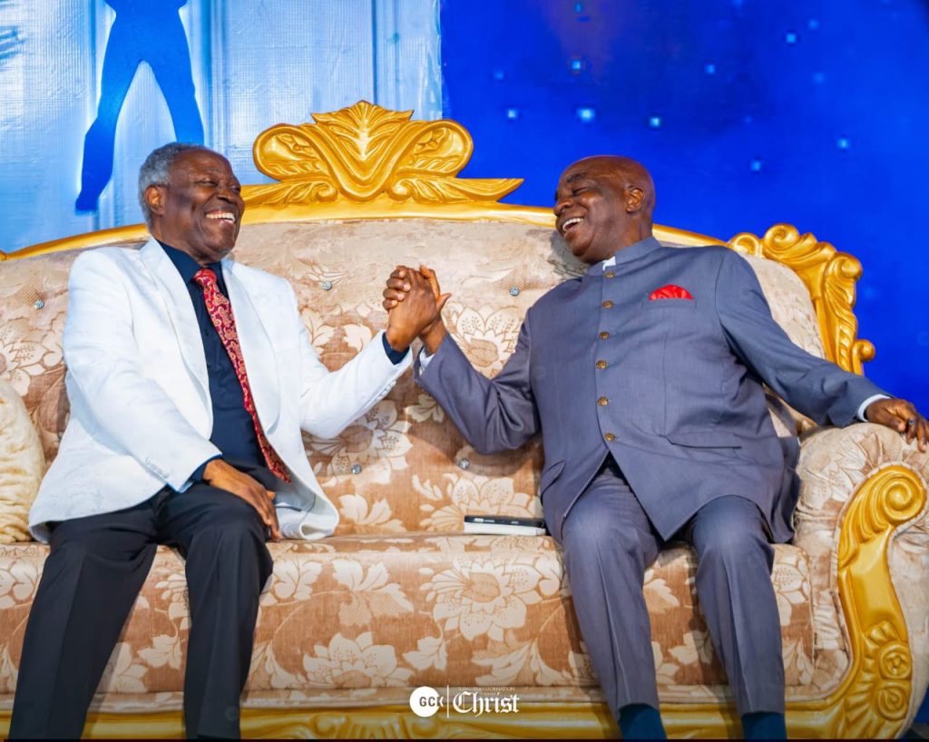 BREAKING: Oyedepo Joins Kumuyi at GCK Crusade in Ota