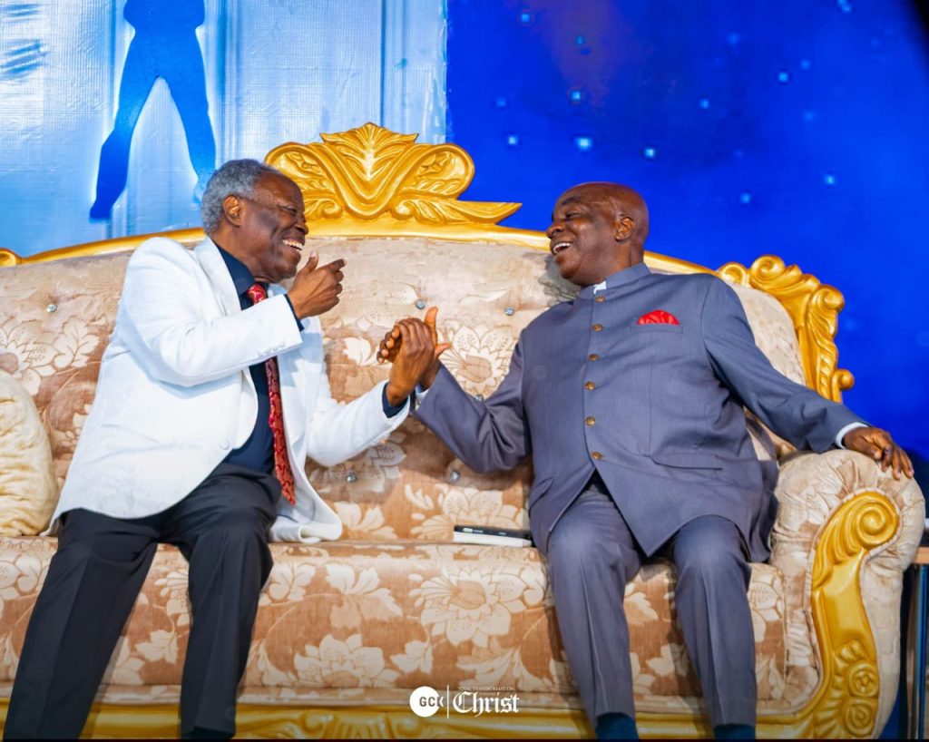 BREAKING: Oyedepo Joins Kumuyi at GCK Crusade in Ota