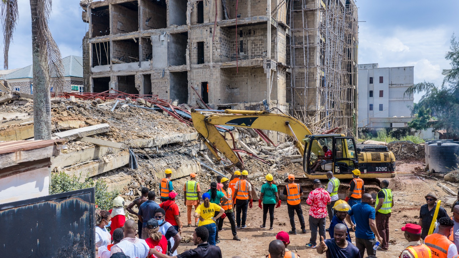 Four Rescued, One Feared Dead in Enugu Building Collapse