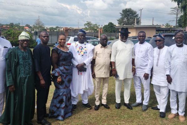Adebayo, Ahon, Oyowe, Others Storm Ibadan For Burial Of Dele Fasan’s Mother-in-law