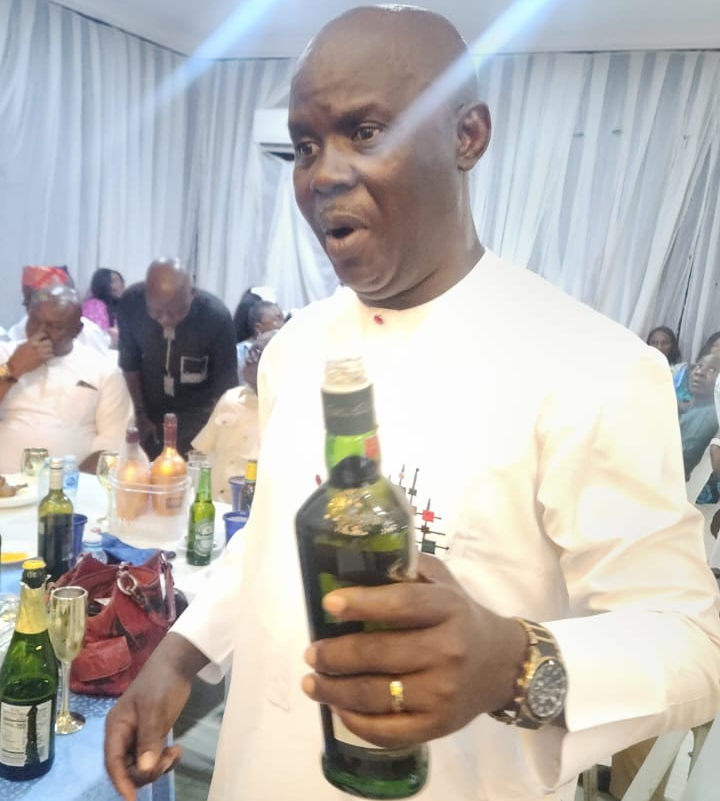 Adebayo, Ahon, Oyowe, others storm Ibadan for burial of Dele Fasan's mother-in-law 