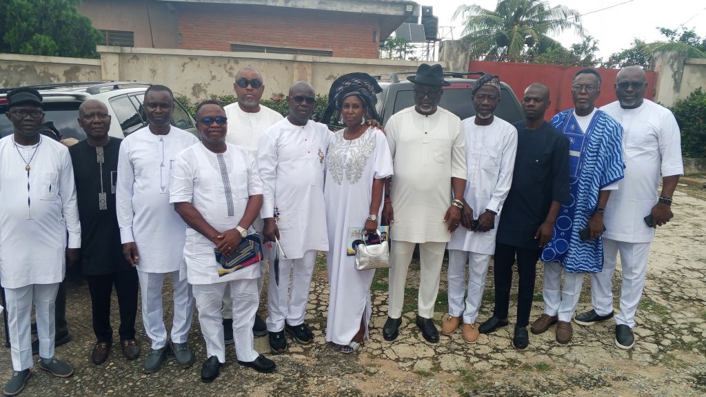 Adebayo, Ahon, Oyowe, others storm Ibadan for burial of Dele Fasan's mother-in-law