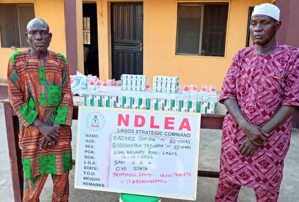 NDLEA Intercepts Saudi-Bound Drugs in Palm Oil Keg