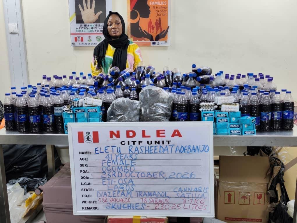 NDLEA Arrests US-Based Grandma, South African Woman with 36.65kg Cocaine