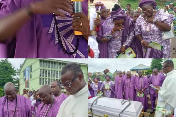 Priest Urges Nigerians to Prioritise Heaven, at Sylvester Ìdòwú's mother's burial