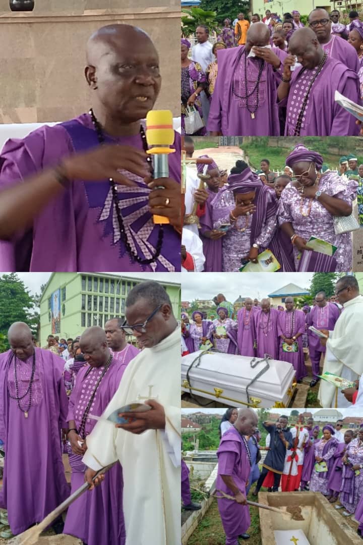 Priest Urges Nigerians to Prioritise Heaven, at Sylvester Ìdòwú's mother's burial